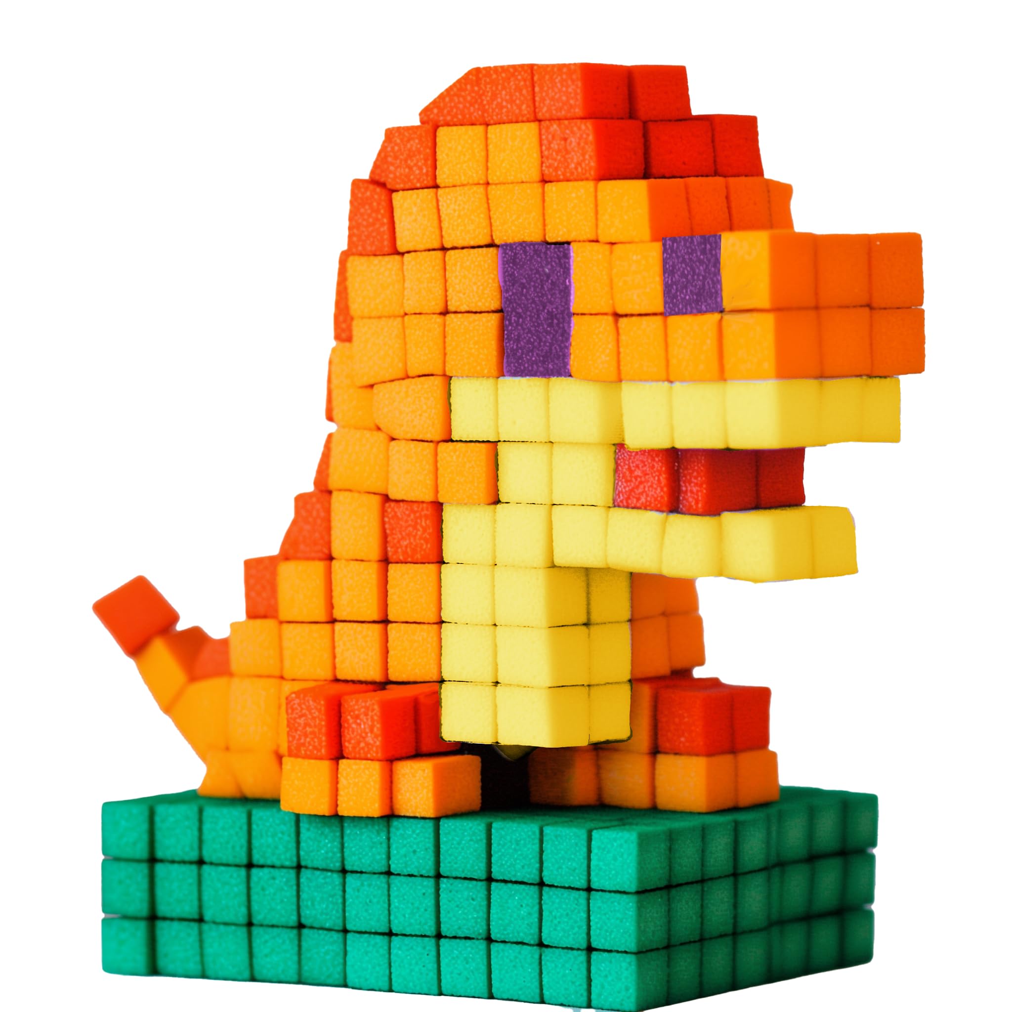 FIDL BITZ Bag Of Bitz - 320 Cubes Autocollants En Mousse, Crépitants, Flottants | Jouet Créatif Enfants 3 Ans Et Plus - 9