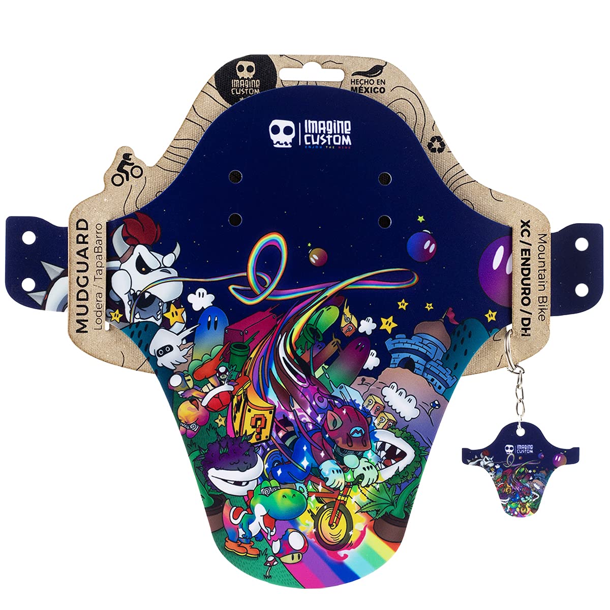 Imagine Custom Mudguard MTB, Bike Fender, Fender, Front Mudguard, Universal, Mario