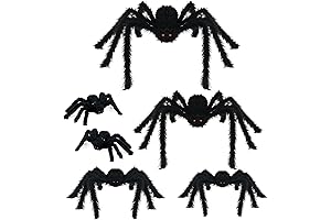 Nirohee Halloween Decoration: Colossal Spider for Spooky Ambiance
