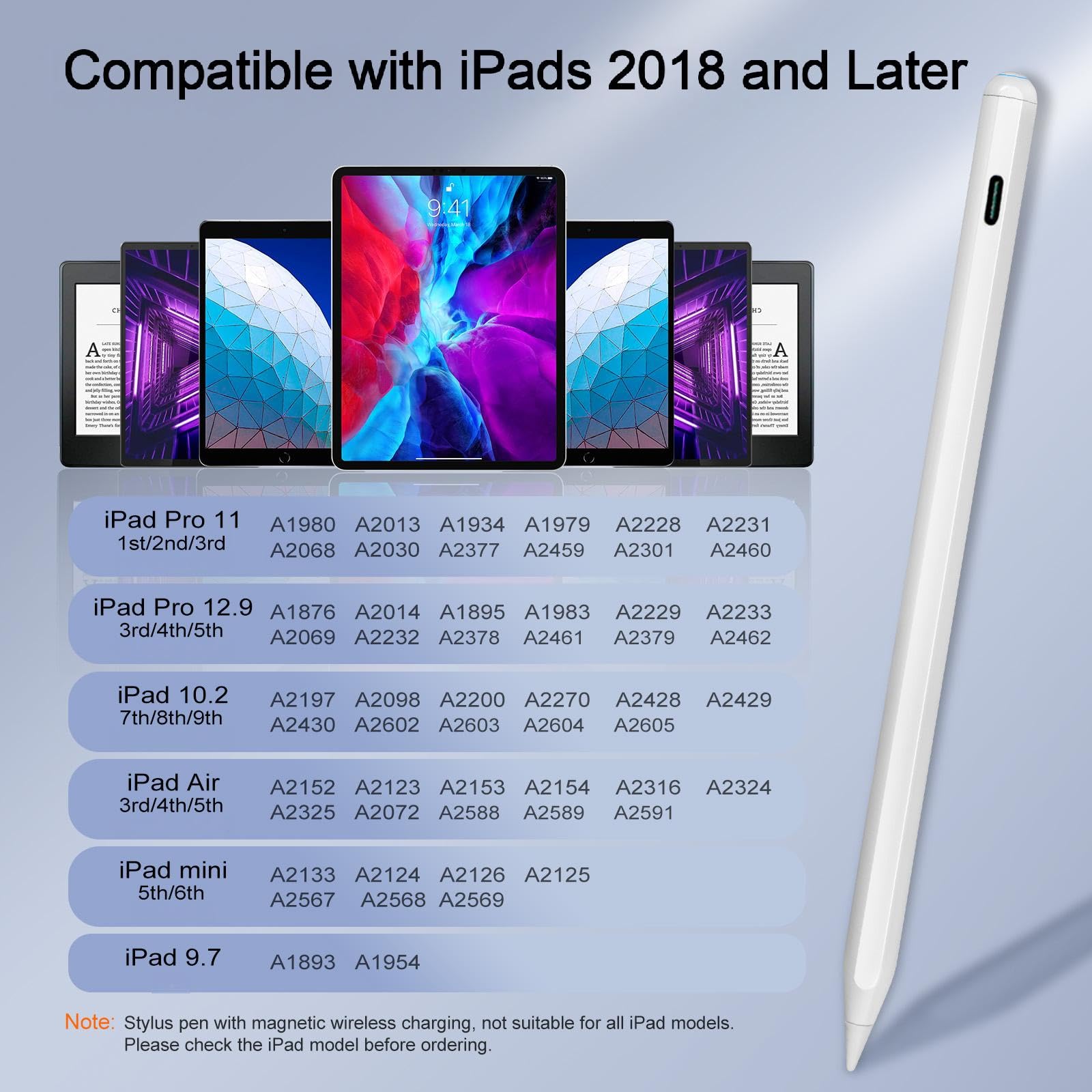 Amazon.com: Apple Pencil Pro - Lápiz óptico para iPad Pro con