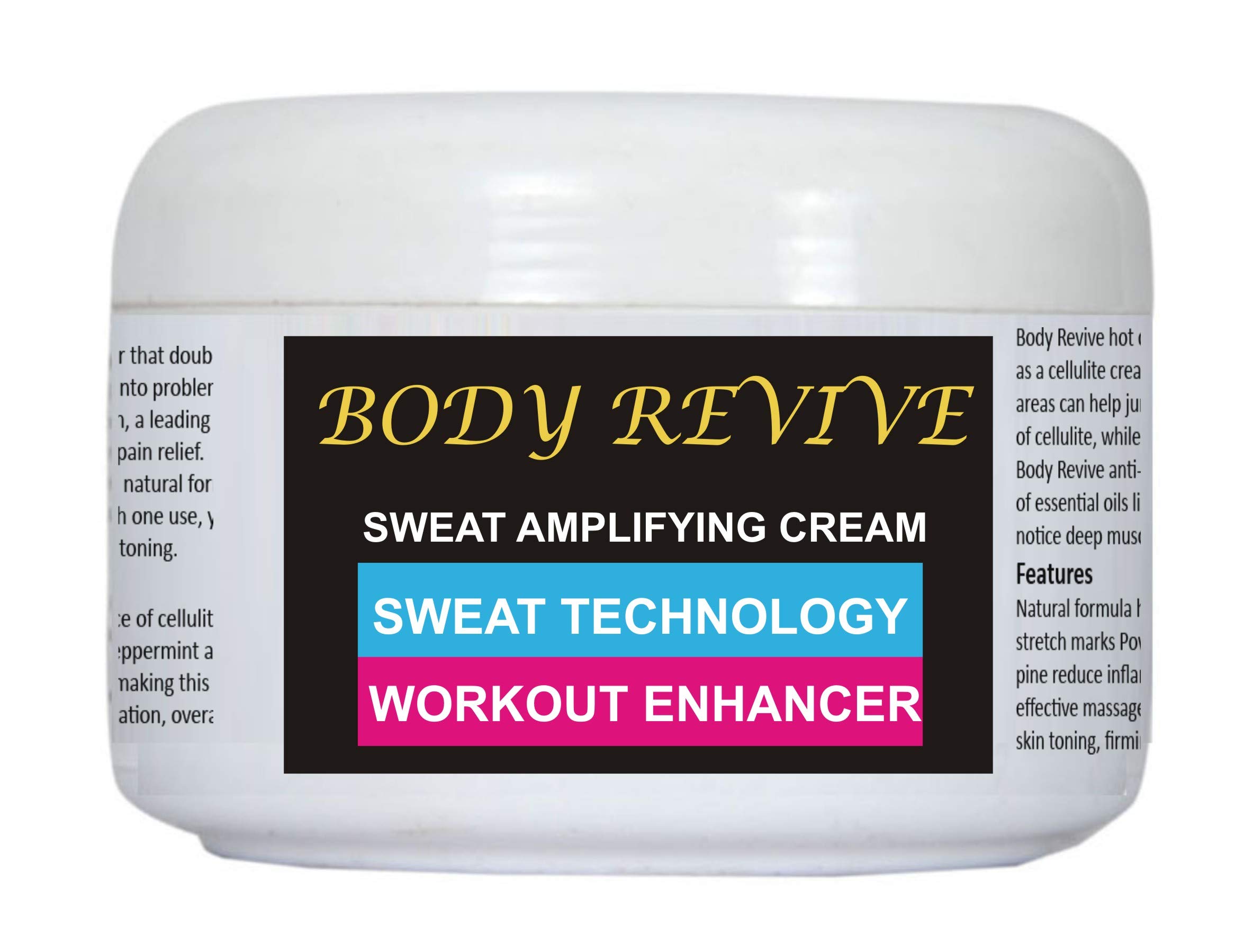 BODY REVIVE SWEAT AMPLIFYING CREAM FOR WORK OUT ENHANCEMENT | THERMOACTIVE BODY TONING AND SHAPING CREAM | 200g