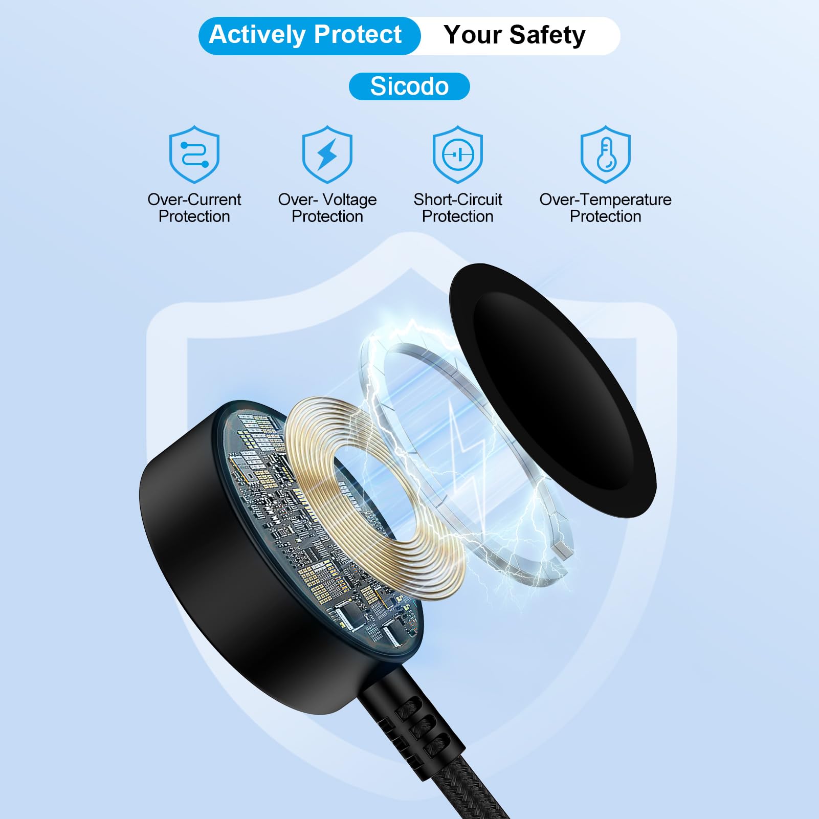 Amazon.co.jp: Galaxy Watch 充電器 急速充電 Samsung Galaxy Watch 8 