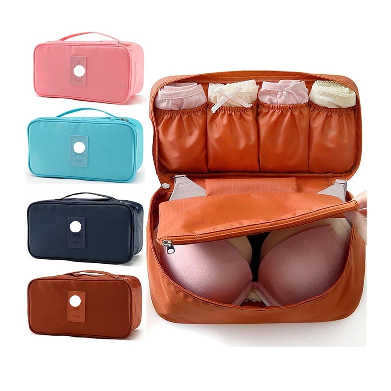 Organizer Per Biancheria Intima Da Viaggio Scatola portaoggetti multifunzionale for calzini, borsa organizer for reggiseno da viaggio, custodia portatile for classificazione biancheria intima