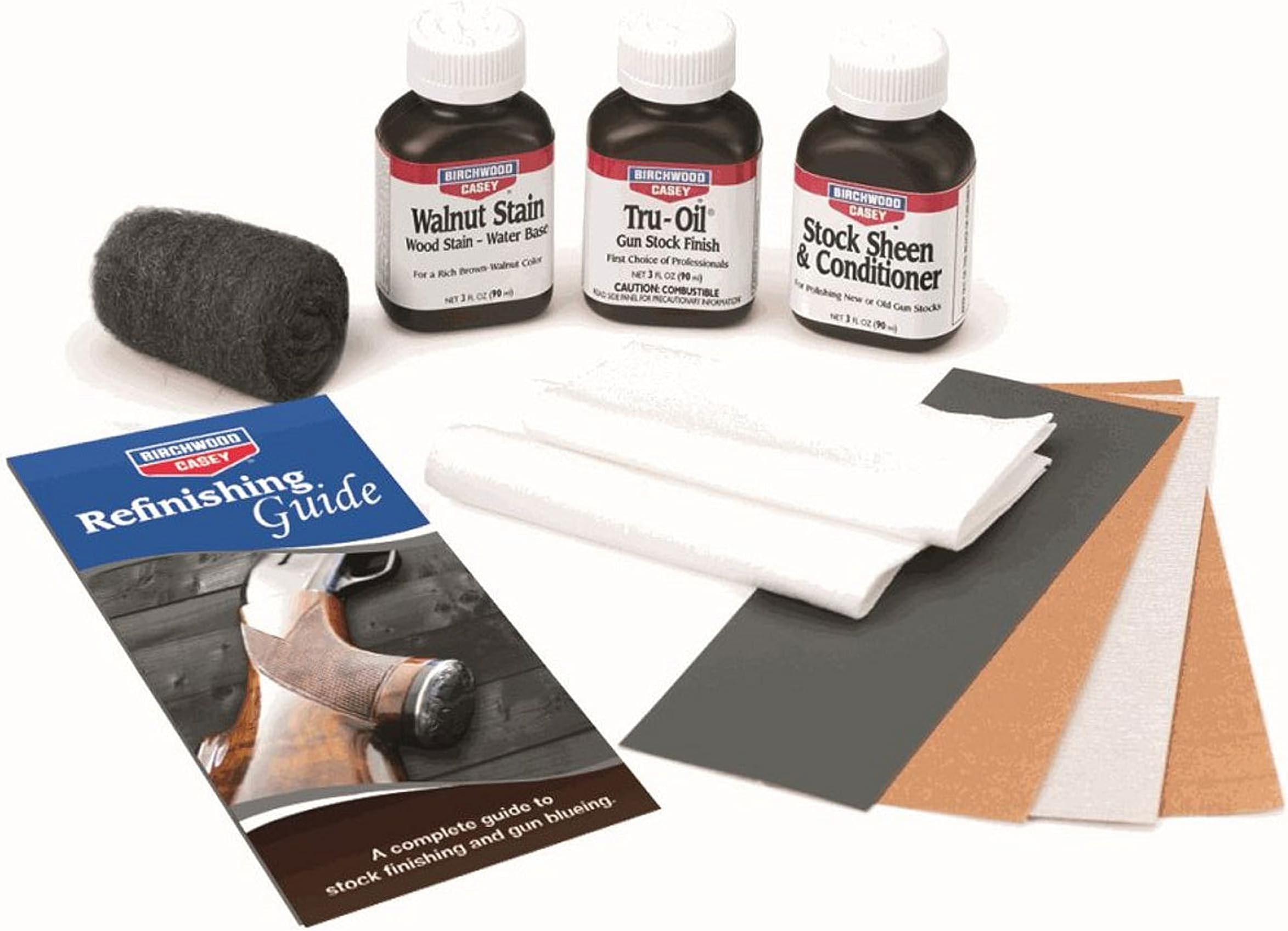 Easy-to-Use Long-Lasting Complete Tru-Oil Stock Finish for Gun Stock Finishing and Maintenance