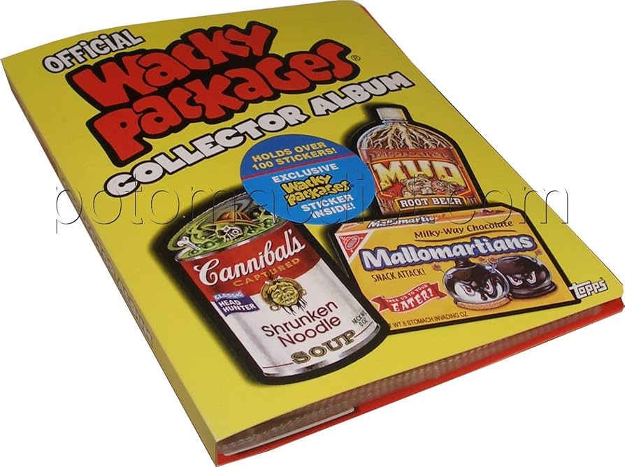 Amazon.com: Topps Wacky Packages Official Collector Album