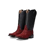 Corral Boots J7110 (Little Kid/Big Kid) Red/Black 2.5 Little Kid M