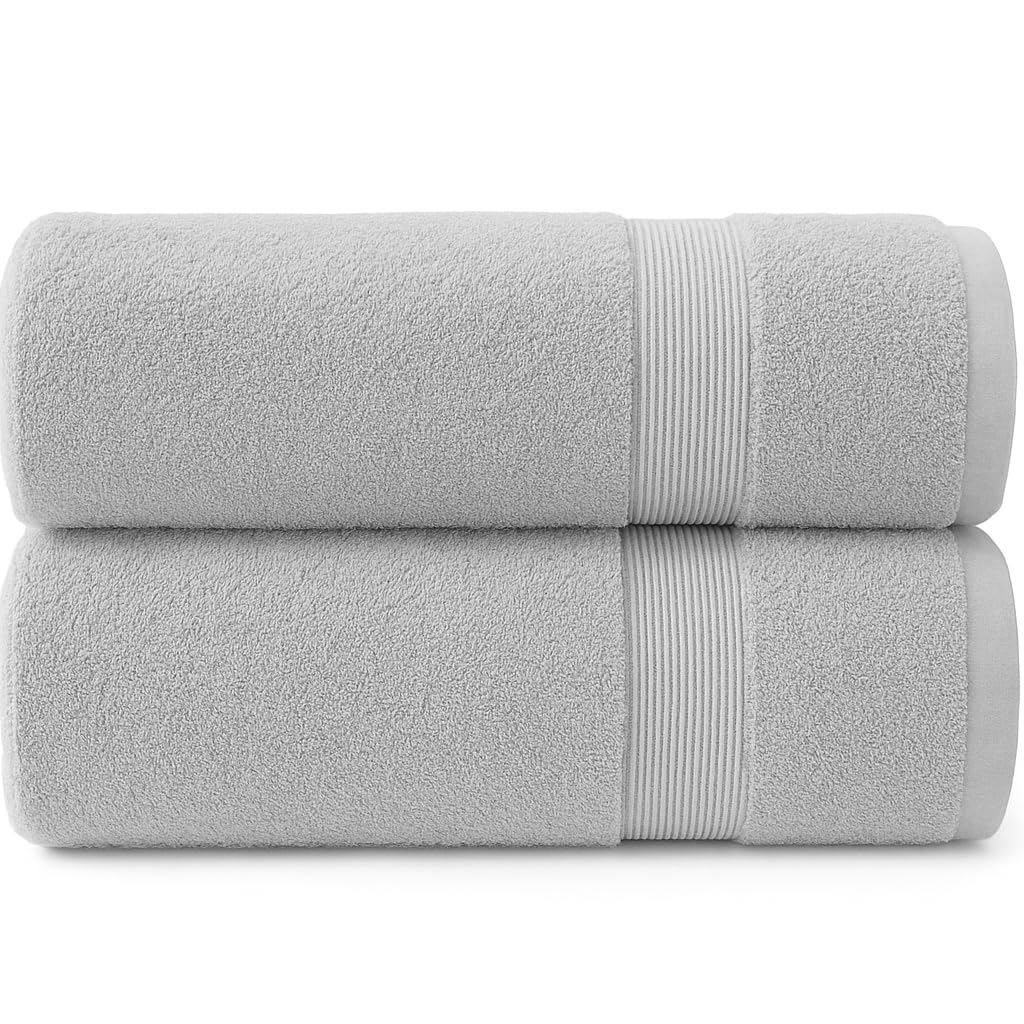 Diamond Tex Hand Towels for Bathroom and Kitchen Set of 2 Hanging Loop - 100% Soft Cotton 600GSM Quick Dry Gym, Spa Makeup Remover Fingertip Towel (50 x 80cm)