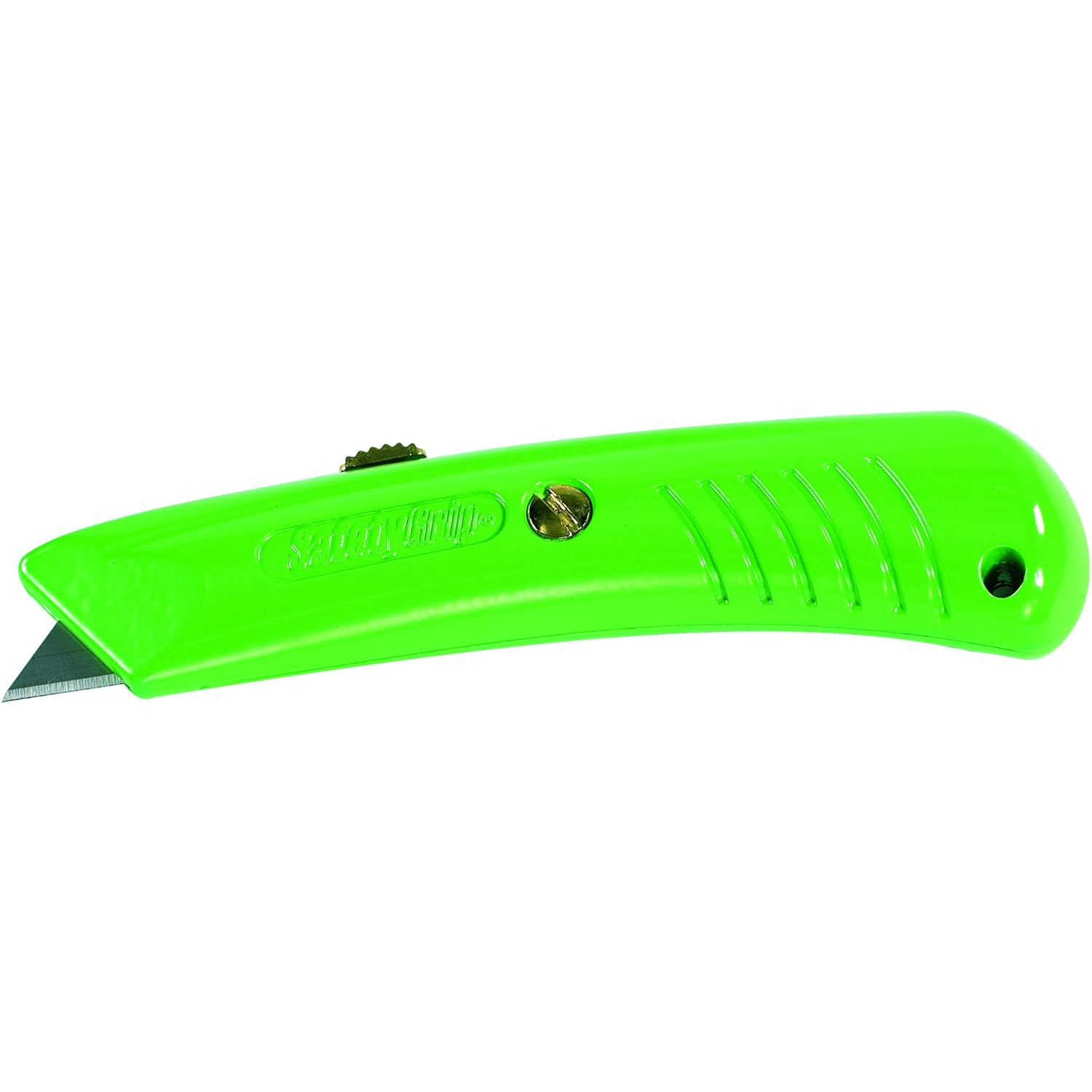 Tape Logic TLKN112 Safety Grip Utility Knife, Neon Green (Pack of 10) Tools & Home