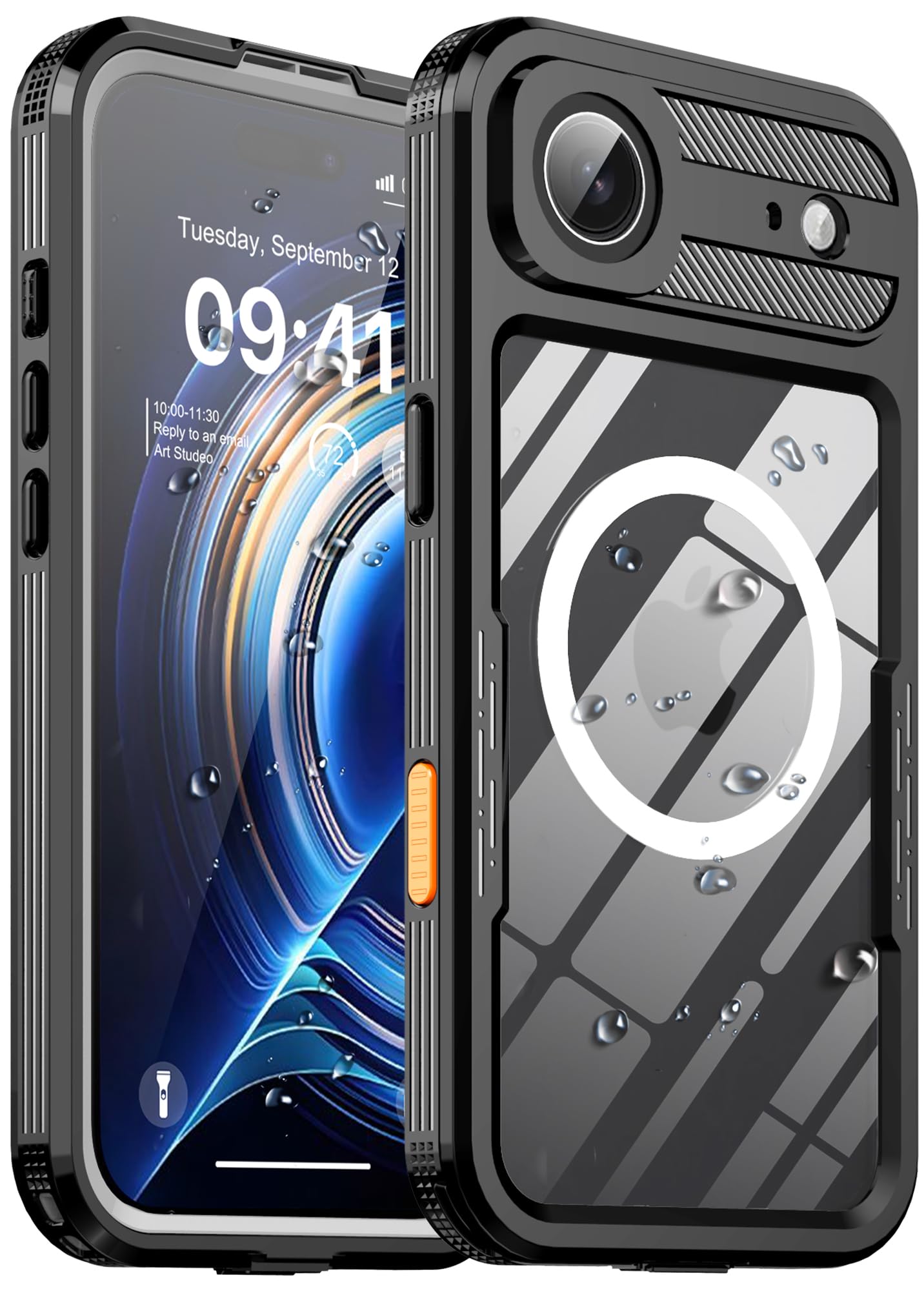 Coque Magsafe iPhone 17 Air antichoc intégrale avec protection écran - 8