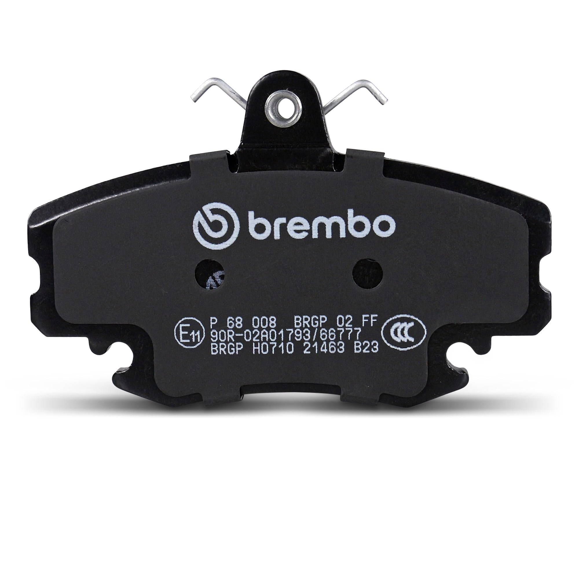 Brembo P 68 008 zestaw klocków hamulcowych, hamulec tarczowy - (4-częściowy)