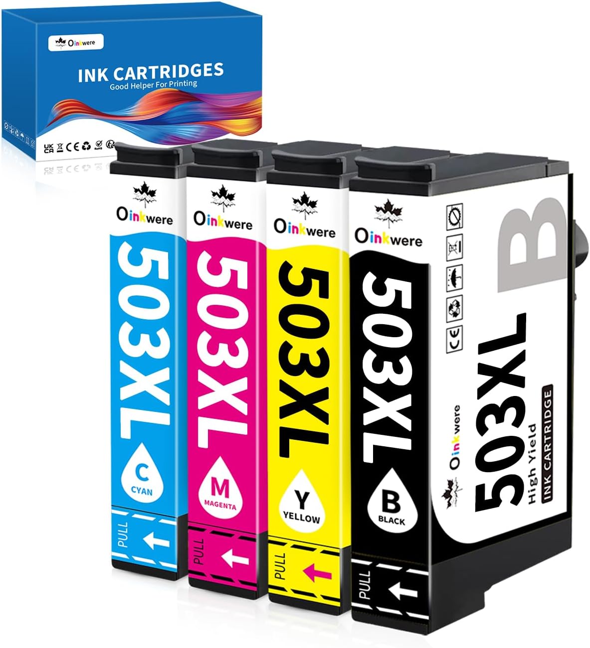 Kamo 503 XL (Pack De 14) Cartouches D'Encre Compatibles Pour Epson