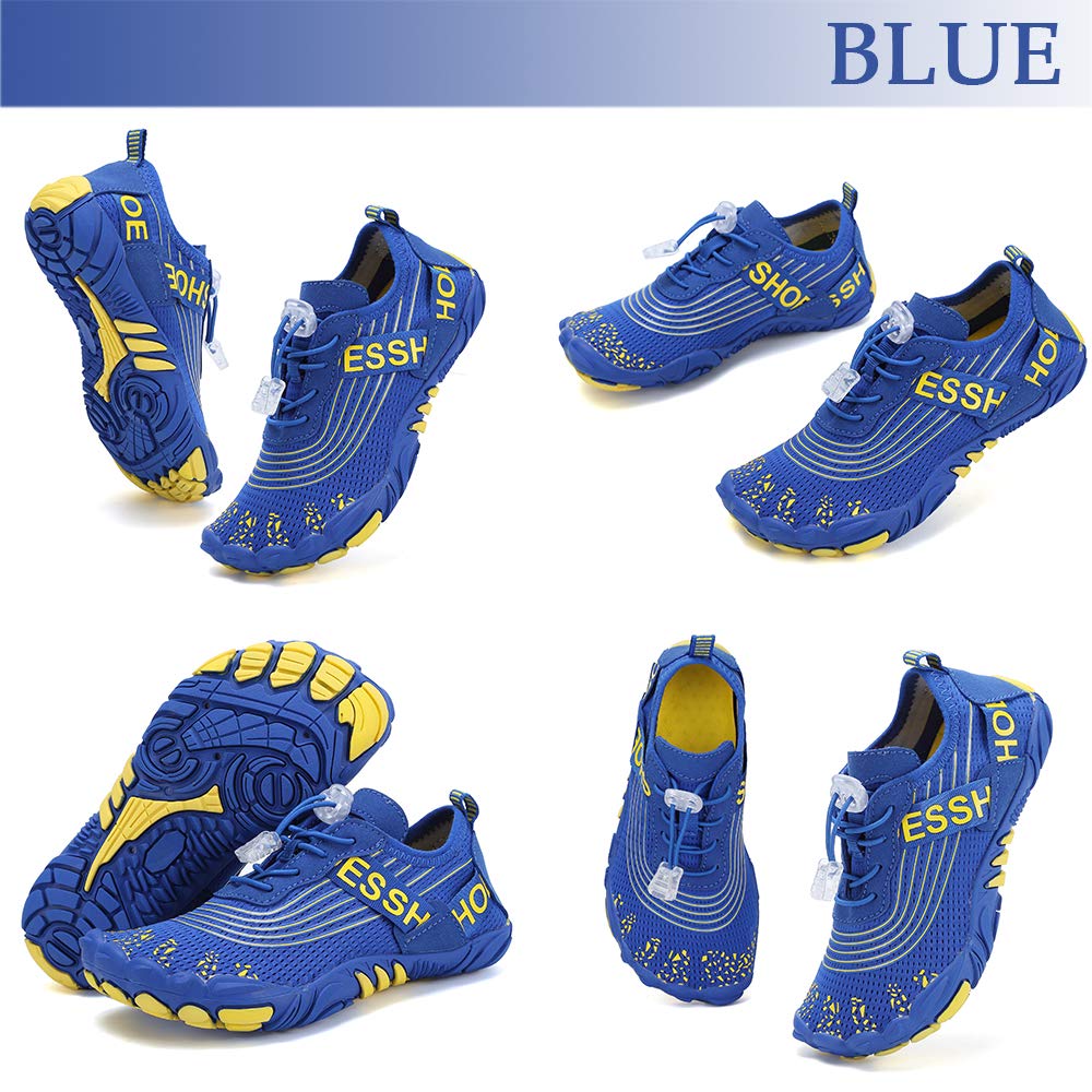 Zapatos de Agua para Niños Antideslizante Secado Rápido Azul 33 EU