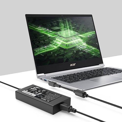 Miniatura 5 de Cargador de CA de 135 W para Acer Nitro 5 AN515 N18C3 N18C4 PA-1131-05 ADP-135KB T ADP-135NB B ADP-135K PA-1131-16 Cable de alimentación para