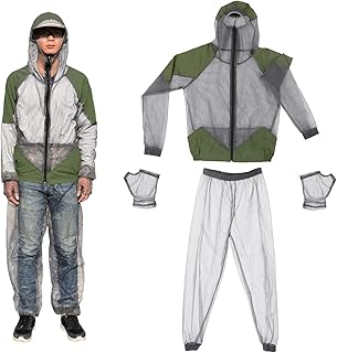 Snsowed Repelente de s ao ar livre Terno Jaqueta Bug Malha Ternos Com Capuz Pesca Caça Camping Jacket Roupas de Pesca de Malha de Proteção Prevenir Terno