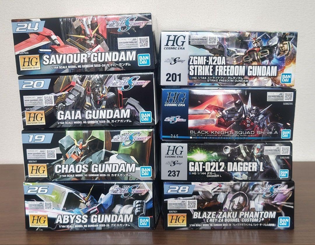 ガンダムSEED系 HGガンプラまとめ売り ガンプラまとめ売り(SEED) HG 1/144 4品