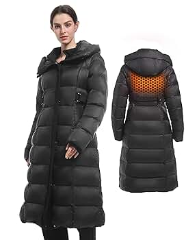 【タグ付き新品】Acka long quilting down coat （F） Amazon.com: Long Winter Coats for Women Quilted Down Jackets