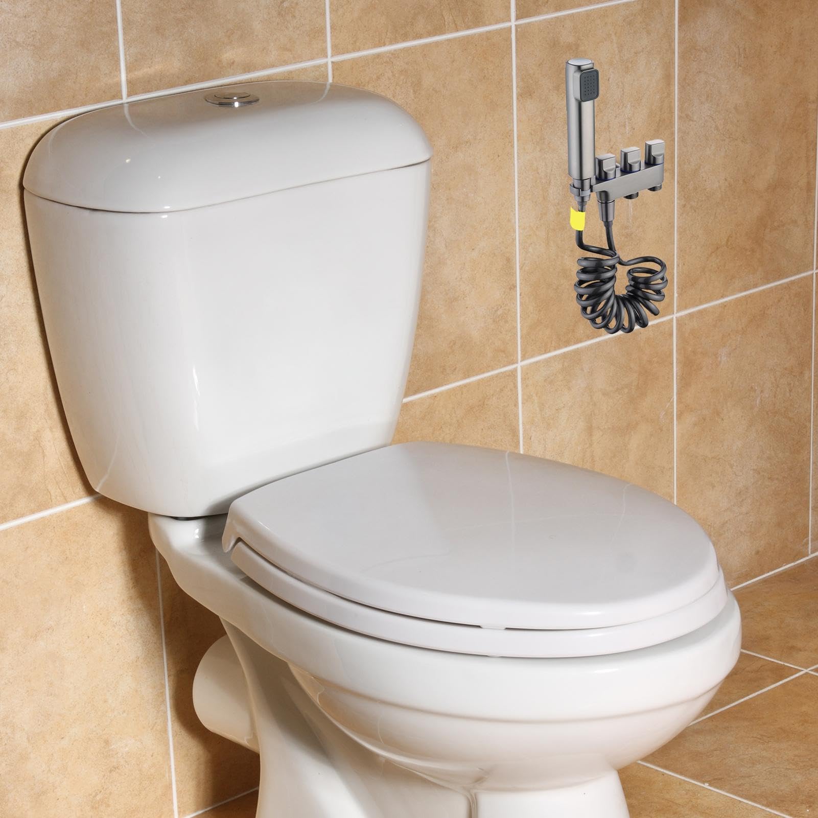 Doccia igienica portatile bidet Doccia Portatile Per Pannolini Attrezzo | Spruzzatore per pannolini lavabili Igiene Personale Strumenti Pulizia Attacco Bidet WC