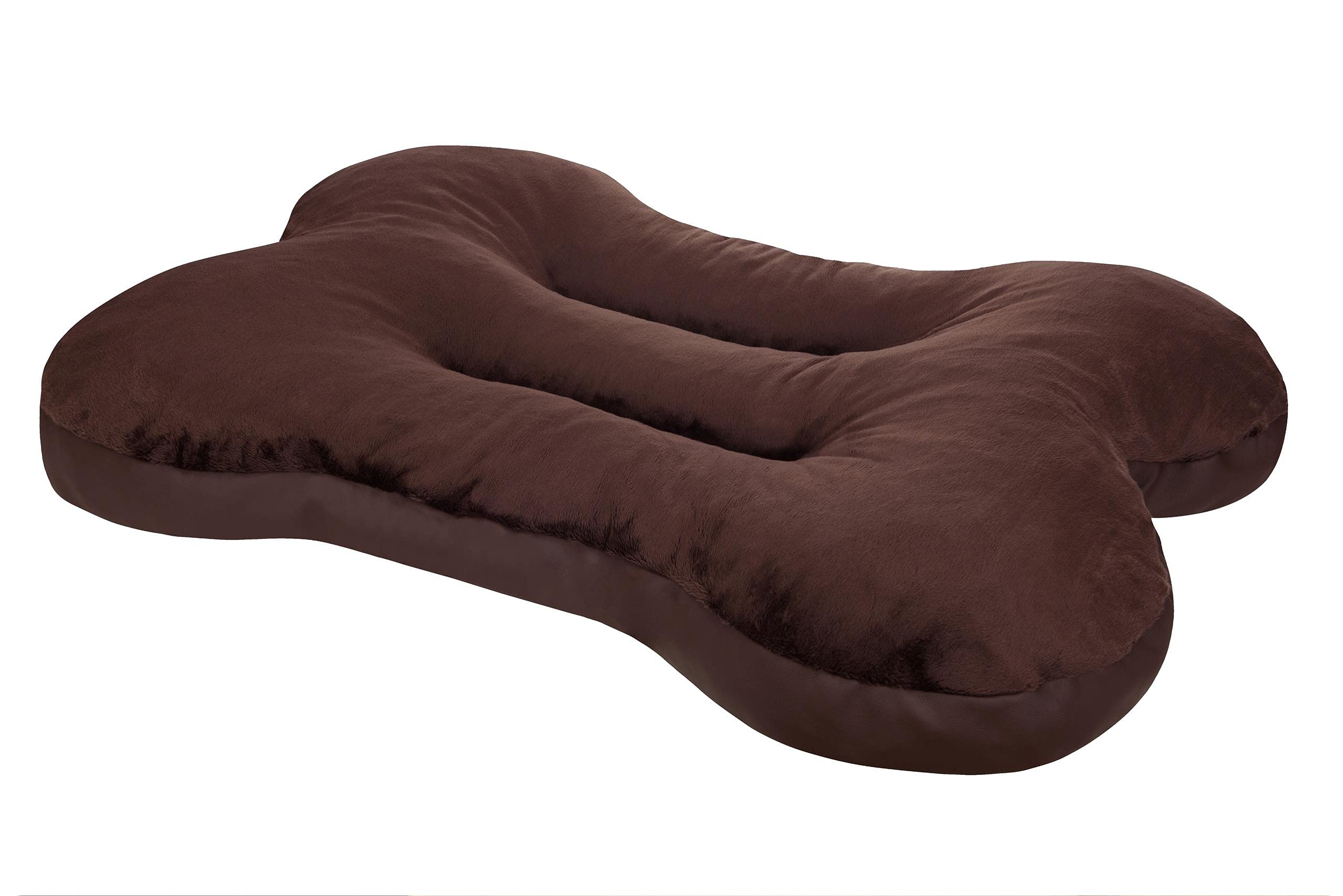 Materassino per cani, cuscino per cani, cuscino per cani, letto per animali domestici, morbido, dimensioni: M – 95 x 67 cm, marrone