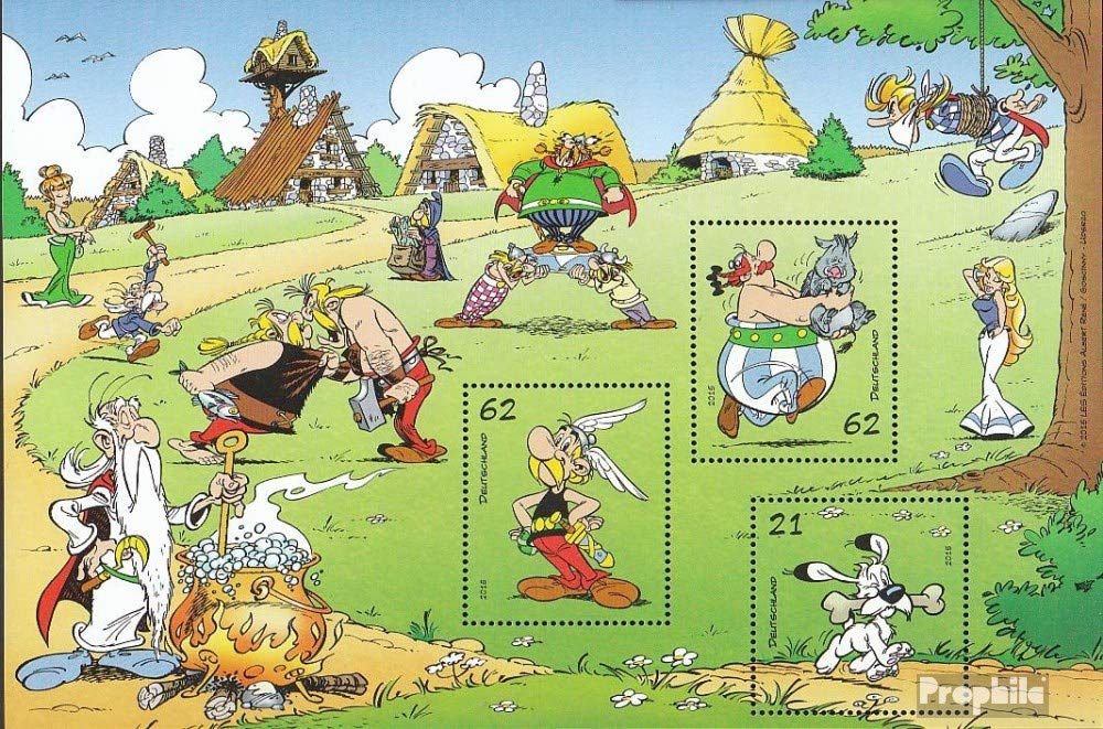 Prophila Collection GermaniaD 3178-3179 - Francobolli Autoadesivi MNH 2015 Asterix E Obelix - Edizione Completa Per Collezionisti
