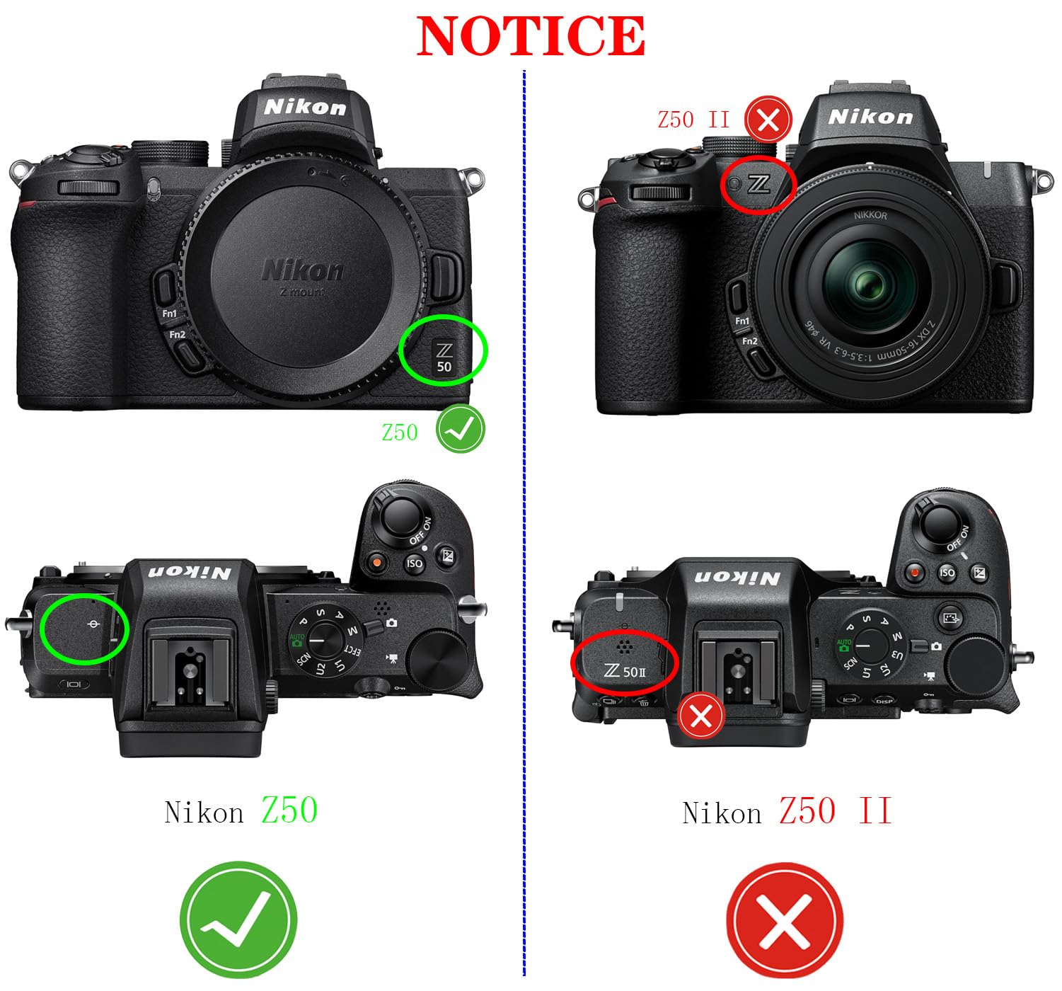 Protector De Pantalla Nikon Z50 - Vidrio Templado 9H, 2+3 Unidades