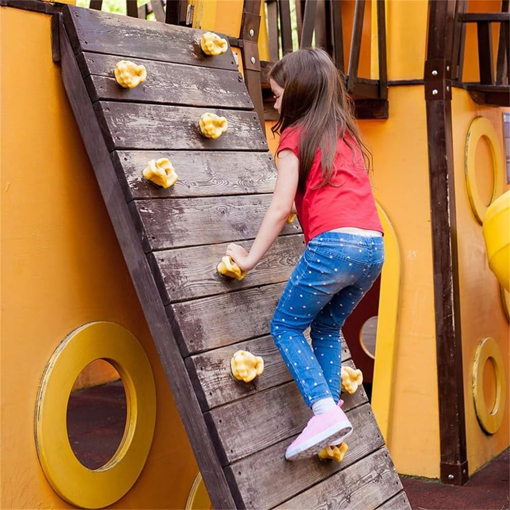 ISTOVO 12 Presas de Escalada para Niños, Ideales para Interiores y Exteriores.