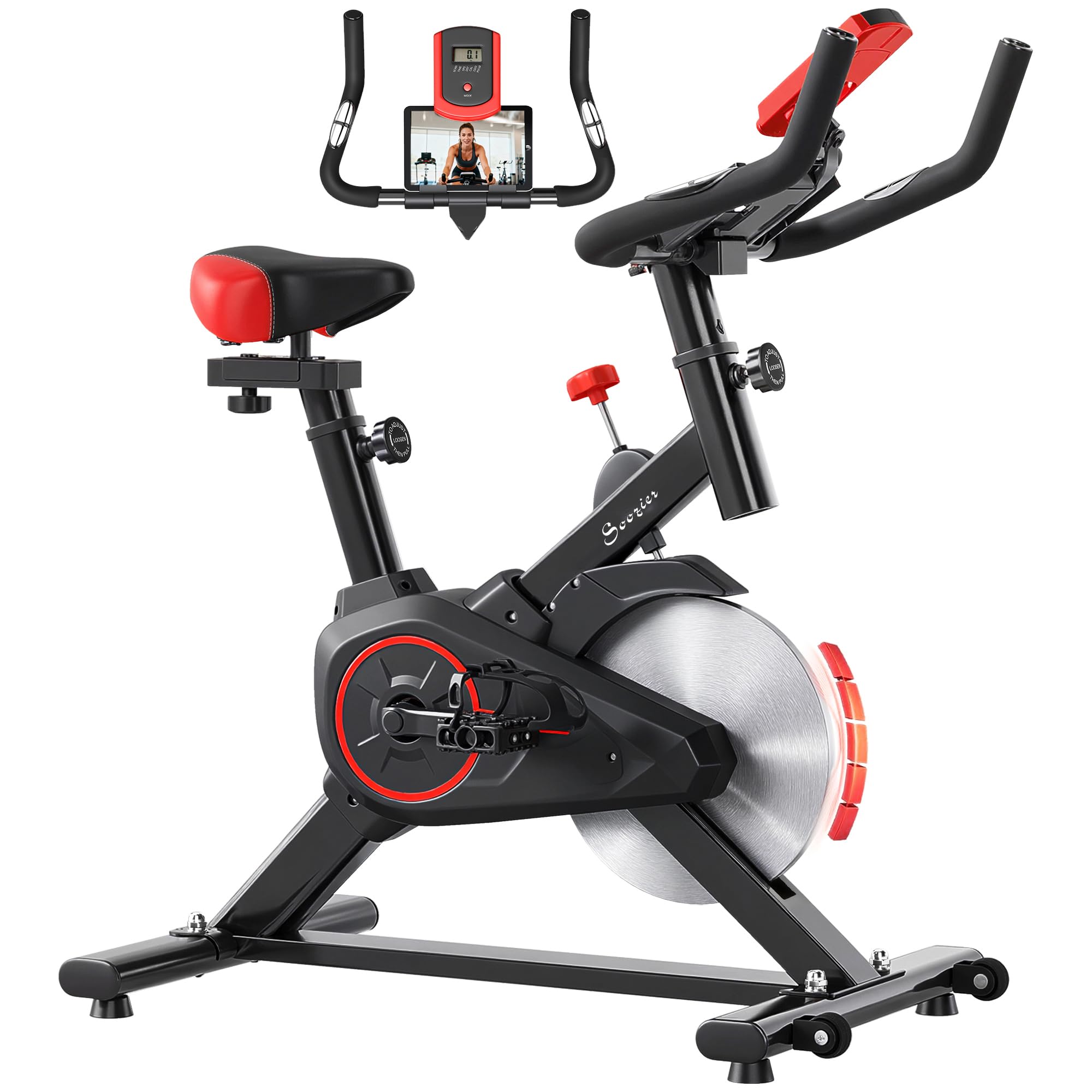 Soozier Upright Exercise Bike