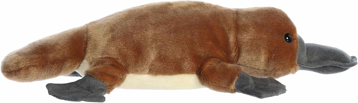 Aurora® Adorable Flopsie™ Bindi Platypus™ Stuffed Animal - Used to Create Imaginative Play Adventures - Perfect for Birthdays, Kids and Adults, All Ages - Brown 15.5 Inches