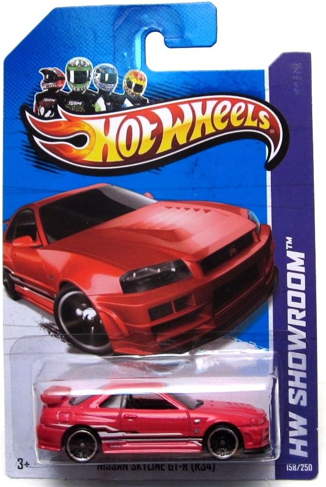Ruedas calientes Nissan Skyline GT-R R34 Red Diecast Costa Rica | Ubuy