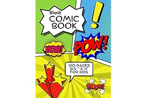 Create Your Own Comic Book: Unleash Your Imagination with Blank Panels and Templates