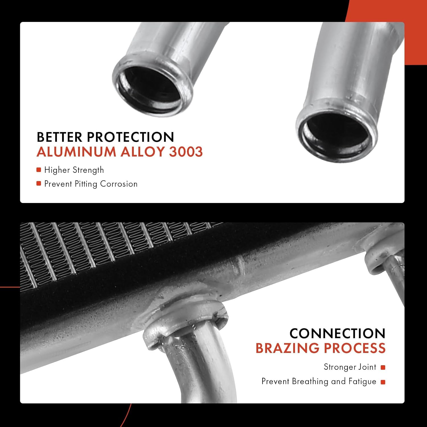 A-Premium HVAC Heater Core Compatible with Acura RSX 2002-2006 & Honda Civic 2002-2005, 2.0L, Replace OE# 79110-S5D-A02, 79110S5DA02