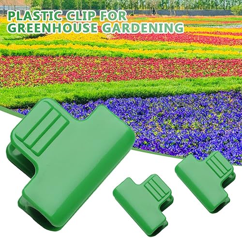 Miniatura 7 de 30 abrazaderas de invernadero para tuberías de 0.709-0.827 in, aros de invernadero, marco de soporte de jardín, túnel de cultivo, estacas de jardín
