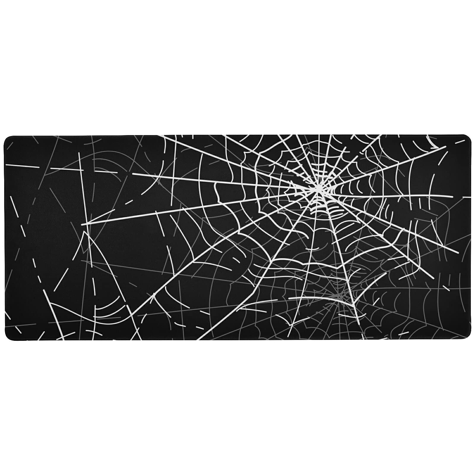 Glaphy Spiders Web Mouse Pad Large Gaming Mouse Pad Non-Slip Desk Mat for Computers Laptop, 35.4x15.7in