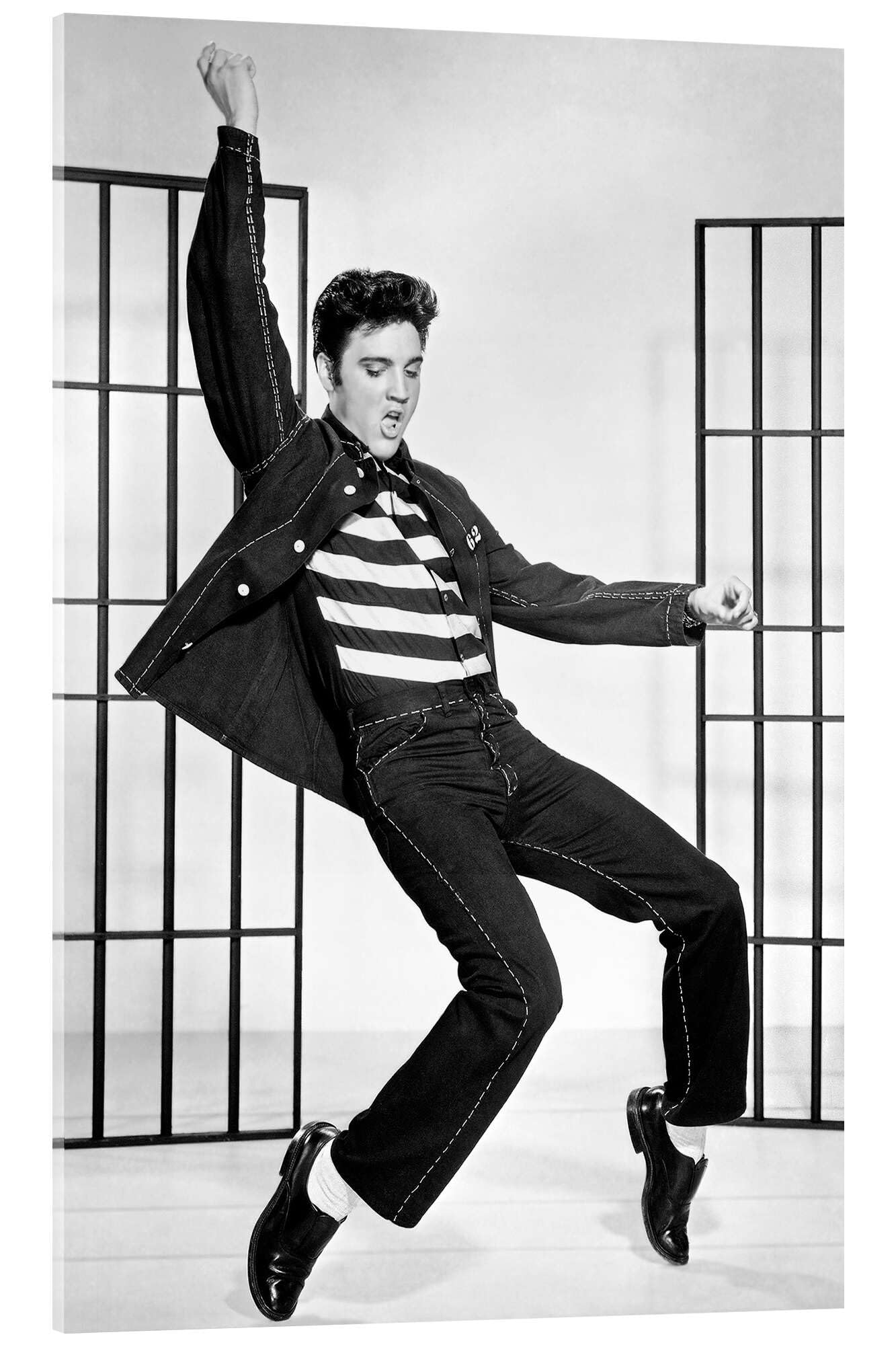 Posterlounge Elvis Presley tanzend II Acrylglasbild | 40 x 60 cm von Celebrity Collection Wandbilder Wanddeko