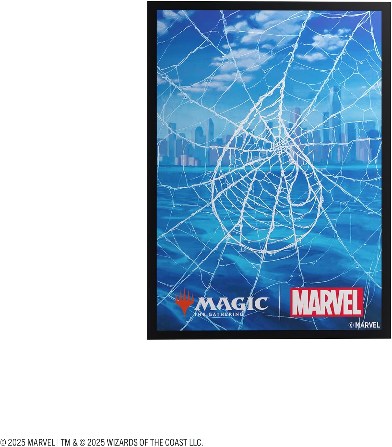 Gamegenic Magic: The Gathering Marvel’s Spider-Man Premium Art Sleeves - Spider-Man Island - 105 Matte Textured Card Sleeves with Full-Color Artwork, Tournament-Ready & Plastic-Free Packaging