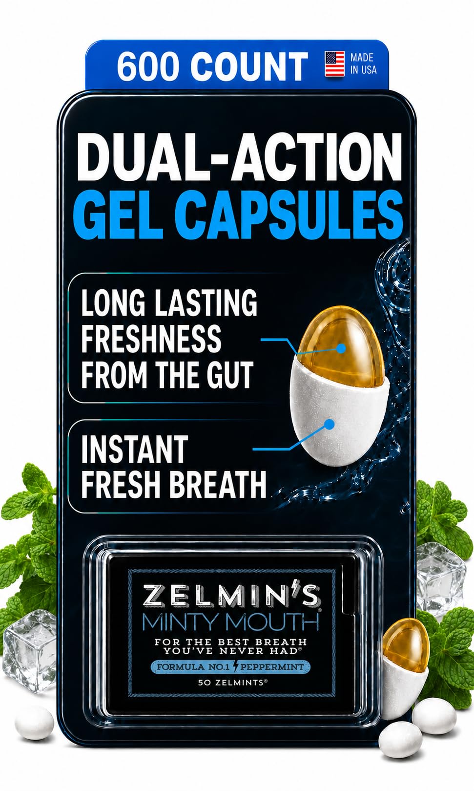 Amazon.com : Zelmin's Breath Mints – Parsley Seed Oil Capsules