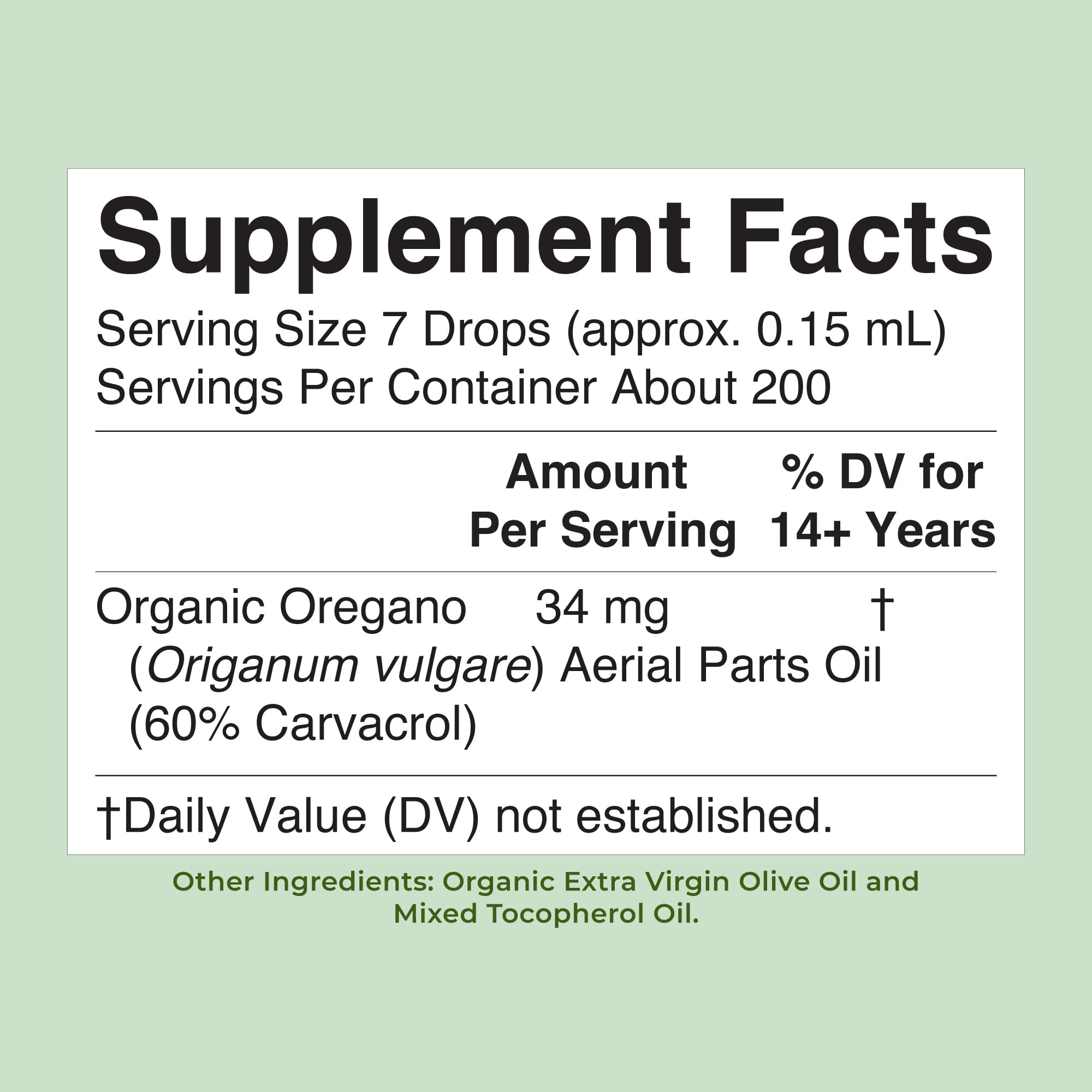 MaryRuth Organics, Oil of Oregano Drops, Huile d'Origan Végétalienne en Gouttes, 30ml, Testé en Laboratoire, Végétarien, Sans Gluten, Sans Soja, Sans OGM