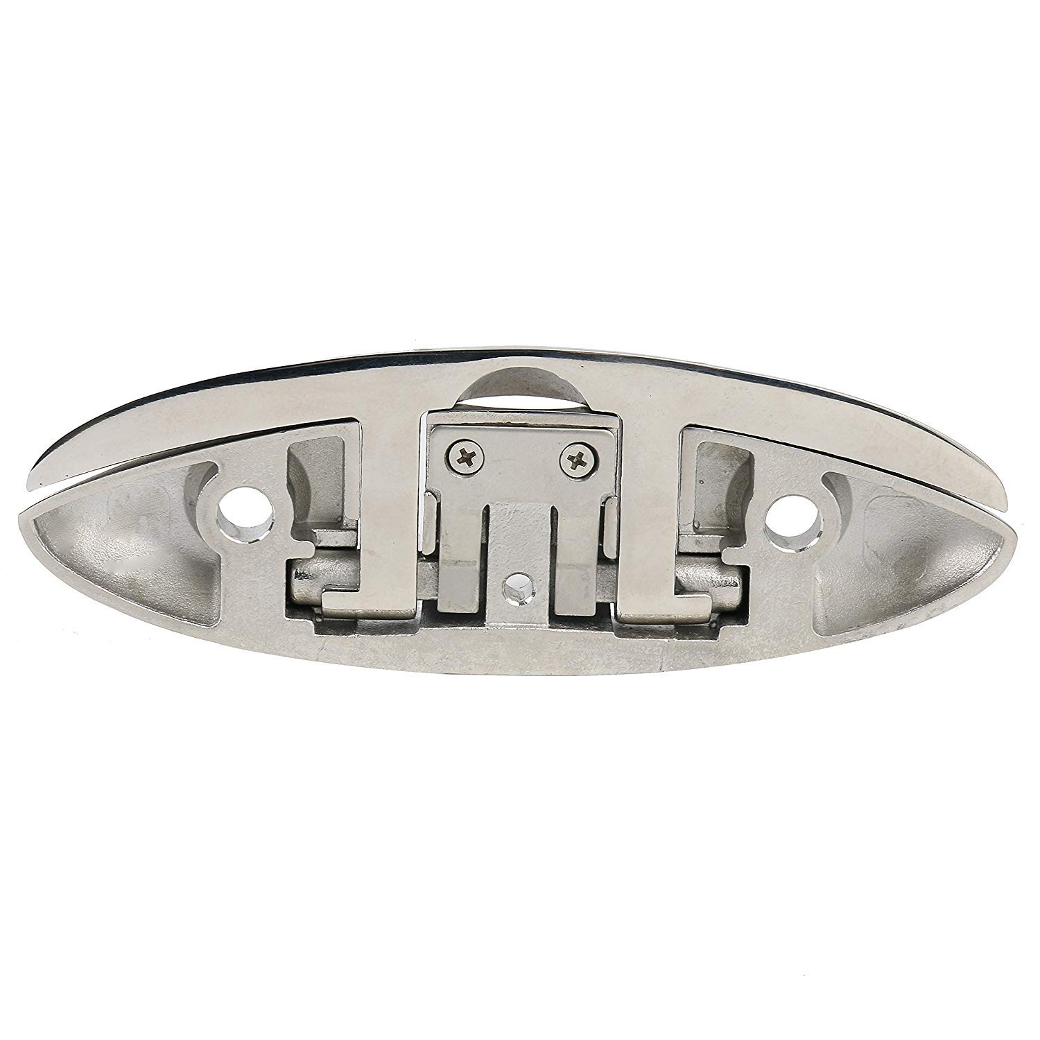 Amarine-made M1109S - Tacchetta Pieghevole in Acciaio Inox, 15,2 cm, 2 Pezzi