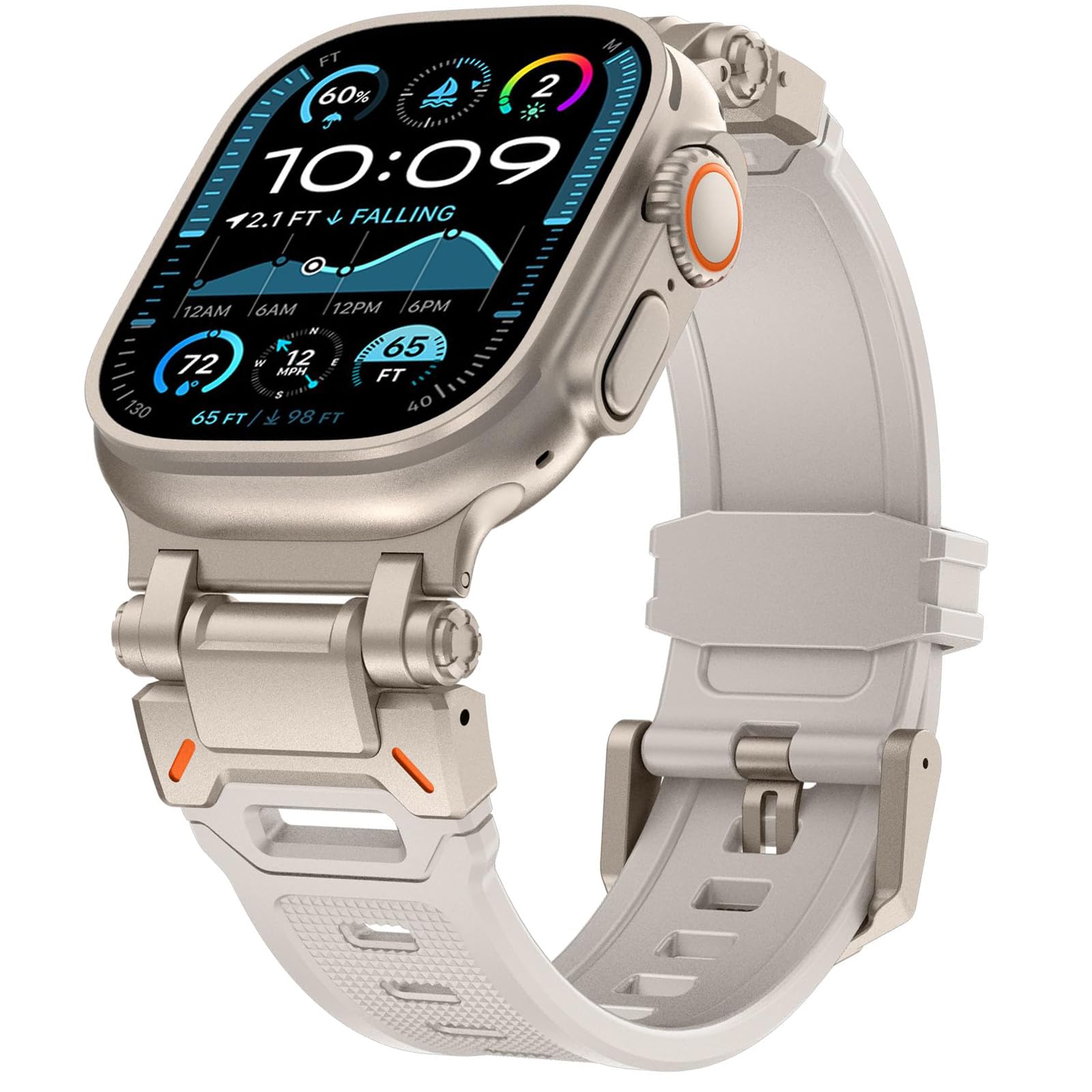 WINGLE Compatible for Apple Watch Strap 49mm 46mm 45mm 44mm 42mm(series 3)