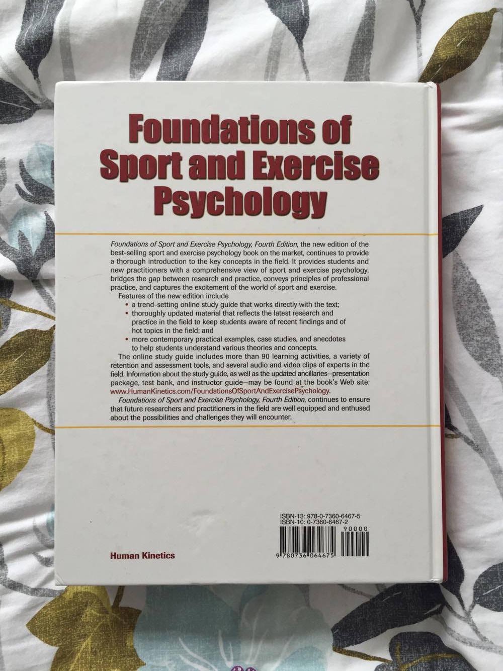 Foundations of Sport and Exercise Psychology
