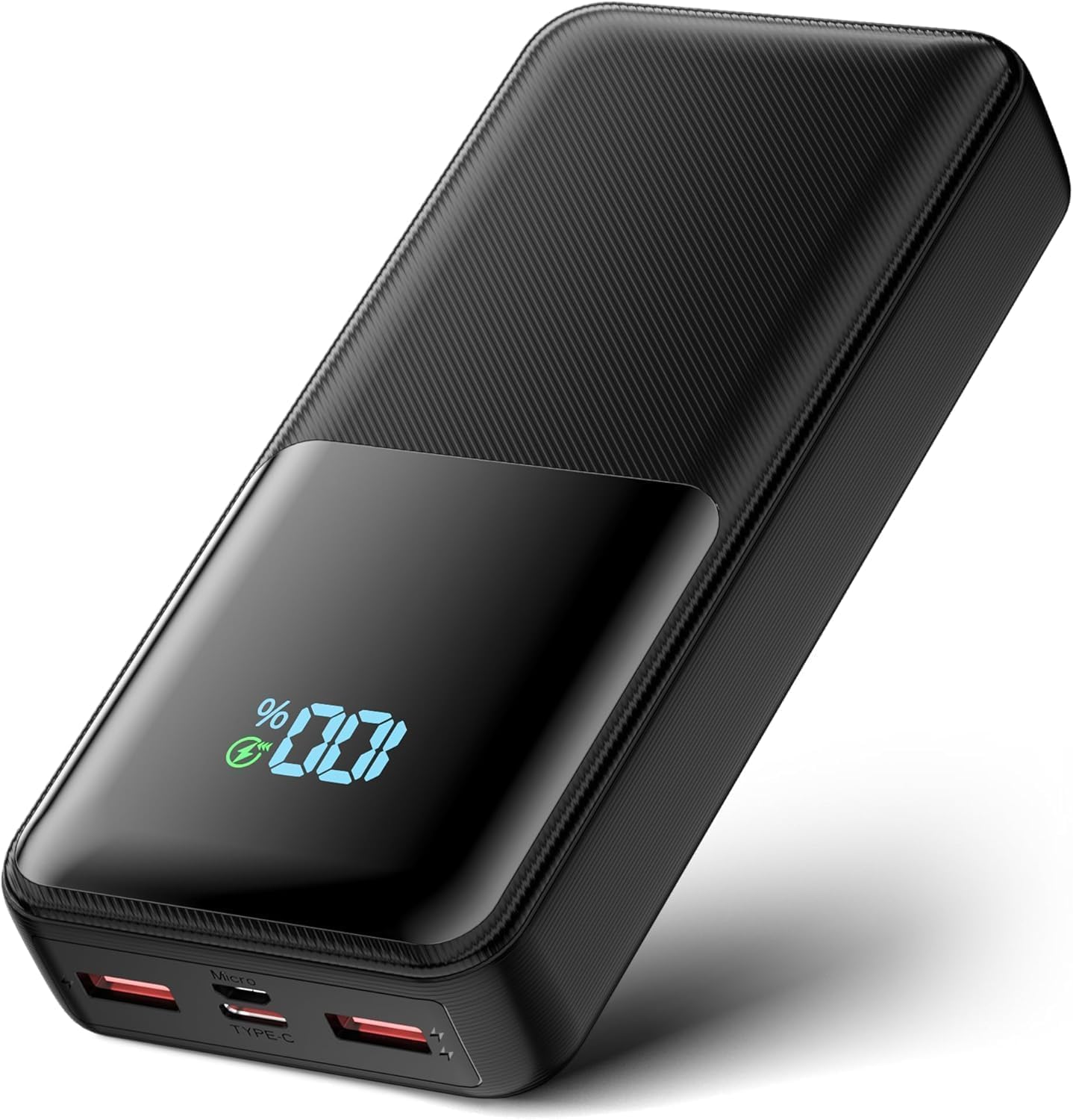 2025 56800mAh 65W Huge Capacity Power Bank Portable Charger, USB-C Battery Pack, Power Bank Fast Charging with Smart LED Display Compatible with Phone Tablet Laptop Travel