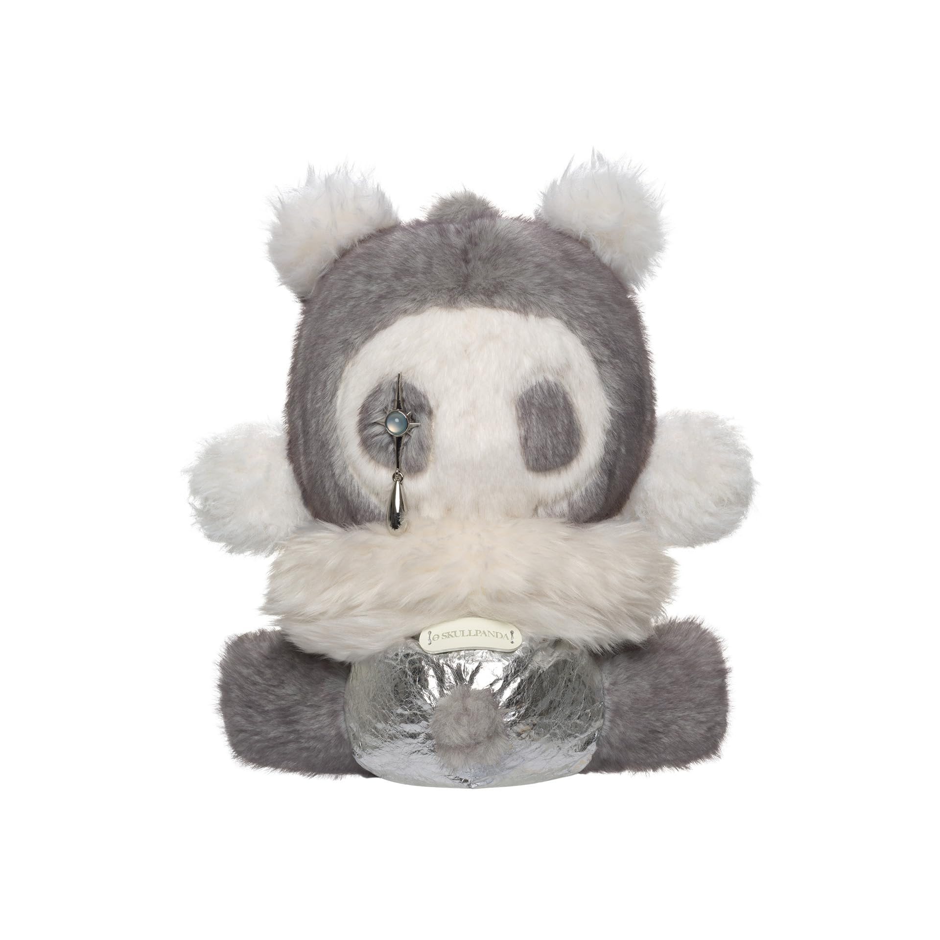 Amazon.com: POP MART θ SKULLPANDA Punk Panda Plush Doll