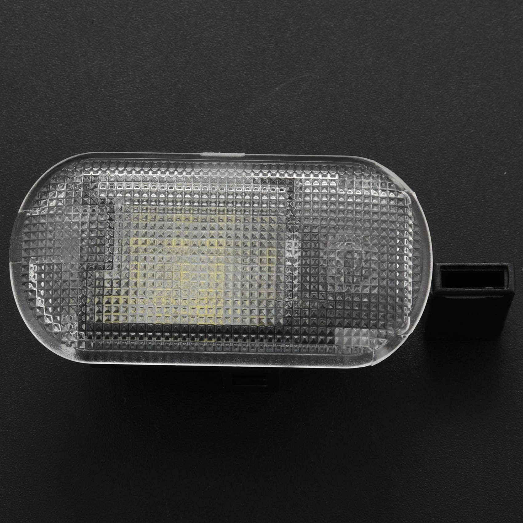 Ycagrain Guantera de coche compartimento de luz para Golf MK4 para Fabia/