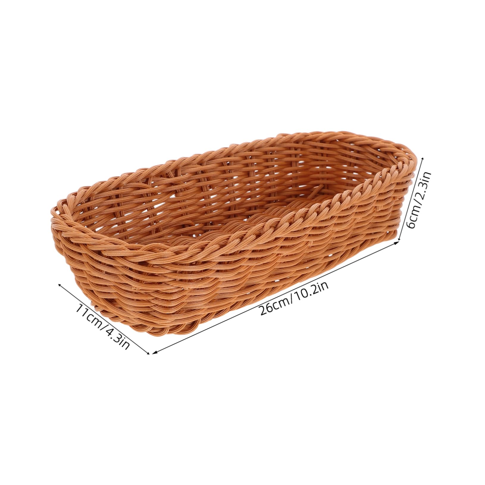 Cabilock Cesta Tejida para Cubiertos PP, Organizador de Utensilios de Cocina Reusable y Fácil de Limpiar