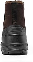 Vista 7 de NORTIV 8 Botas de nieve de invierno para hombre, impermeables, aisladas, sin cordones