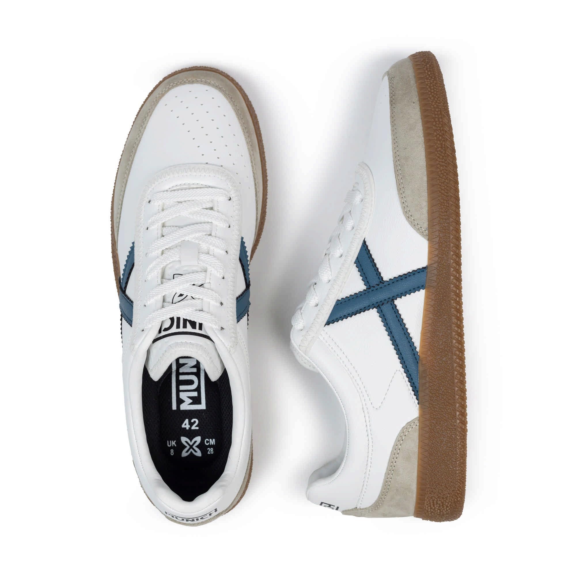 Munich Rumba 21, Scarpe da Ginnastica Unisex-Adulto, Bianco, 45 EU