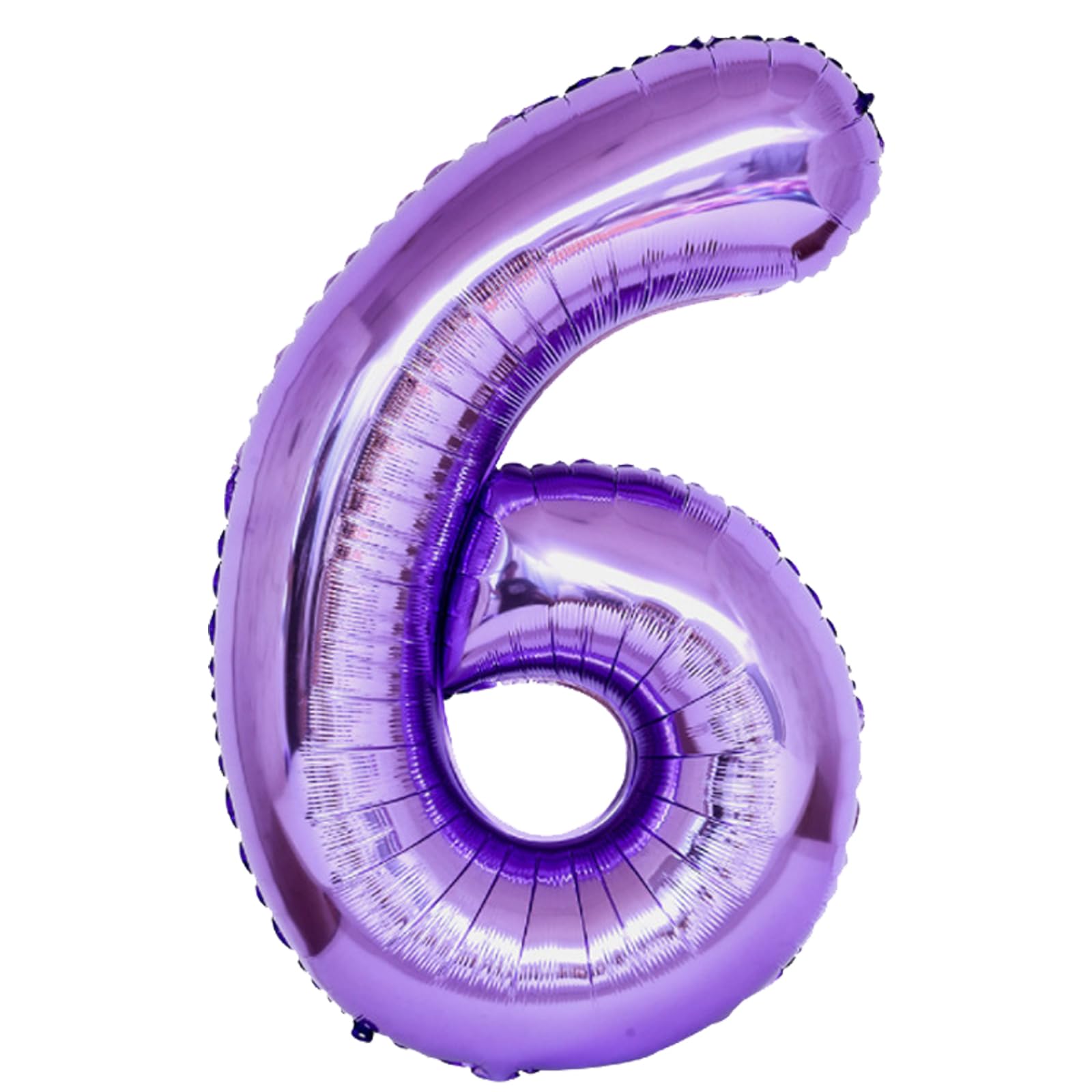 EWODEIEW Zahlen Luftballon 6 Lila,40 Zoll Luftballon Zahlen 6 Folien Ballon,Luftballon 6. Geburtstagsdeko Mädchen Riesen Folienballon 6. for Mädchen Jungen Birthday Party Geburtstag Dekor
