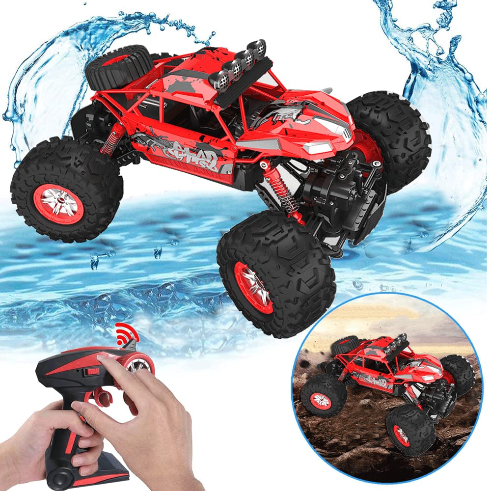 Amazon.co.jp: 1:12 スケール 水陸両用 RC カー 4WD リモート