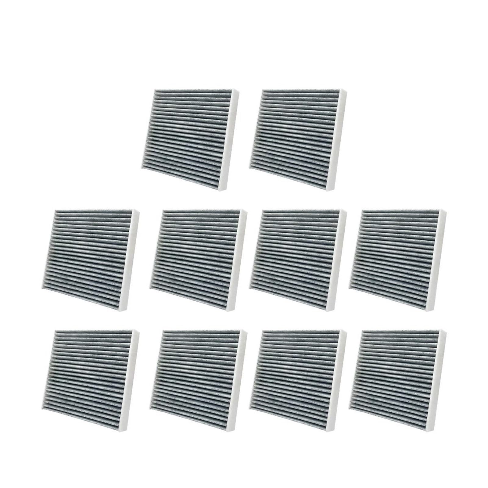 Xpnsdu 10Pcs Cabin Filter Car Air Filter Fit For Subaru Crosstrek 2018-2023 Carbon Fiber Cabin Auto Filters 87139-0E040 87139-0R030 Cf12157(10Pcs)