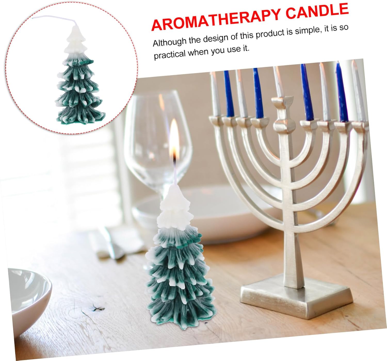 Scented Soy Wax Candle Gift Decorative Christmas Xmas Tabletop