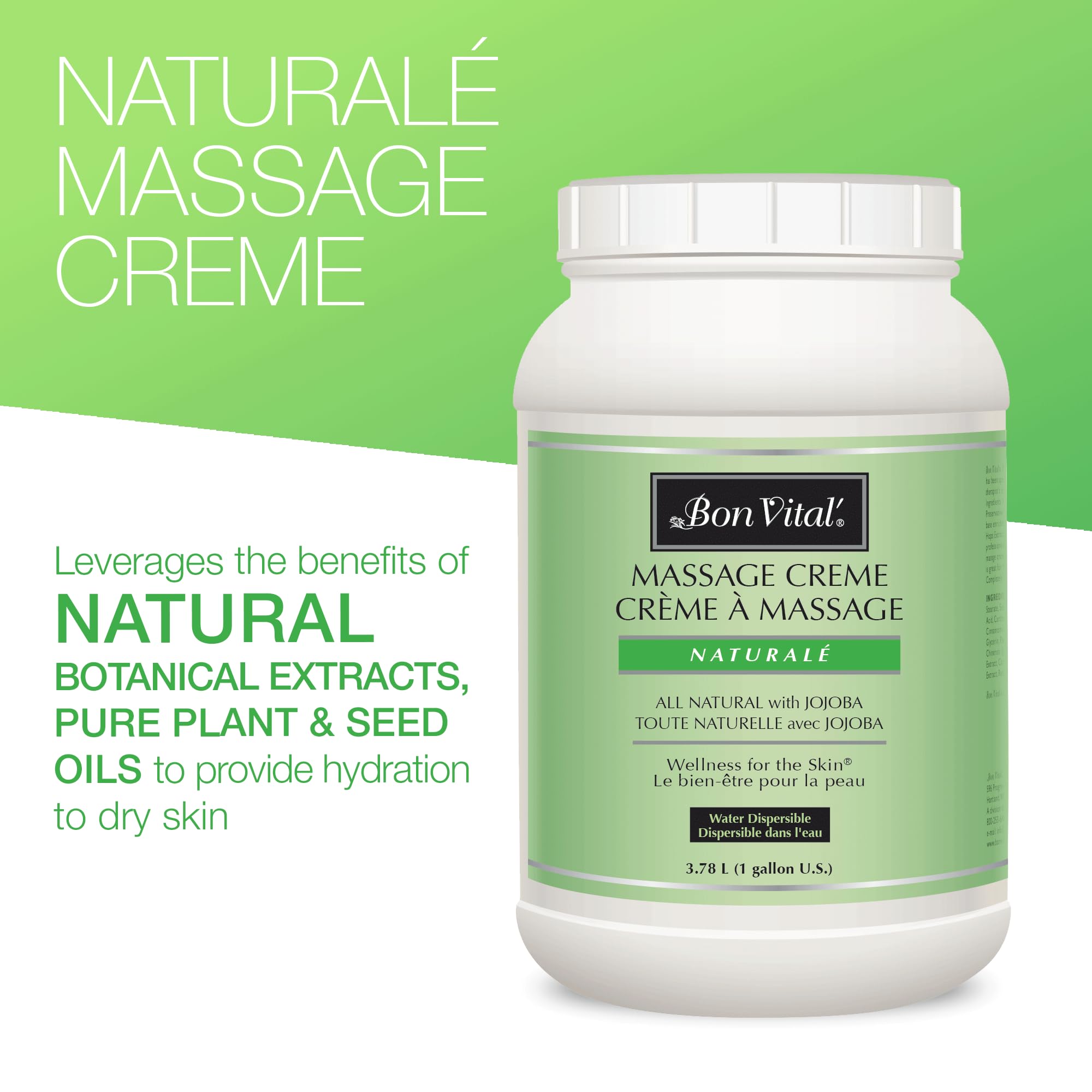 Bon Vital Naturale, Crème, 1 Gallon